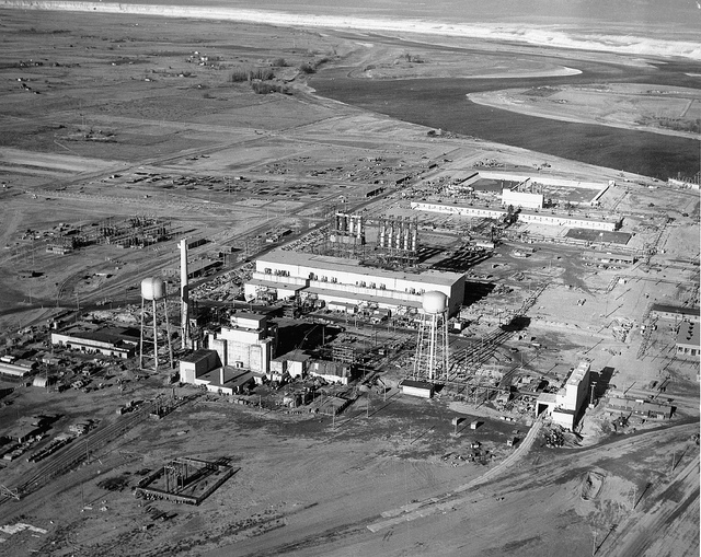 Crud was a term used early by the Hanford Engineering Works. Seen here is the site’s F Reactor complex under construction. Photo courtesy of the Department of Energy
